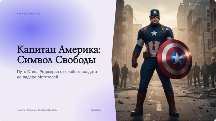 Капитан Америка — тема «Неон»
